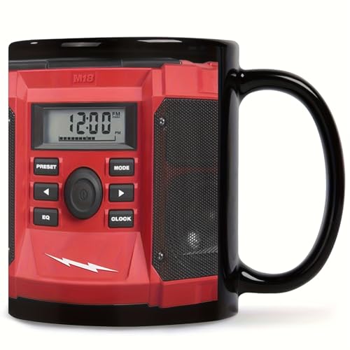 HASTHIP® 11 oz Ceramic Mug, Black Speaker Design, Perfect for Daily Coffee & Water, Ideal Home Kitchen Decor, Coffee Bar Accessories, Great Gift for Family, Office Team Building, Holidays HASTHIP® 11 oz Ceramic Mug, Black Speaker Design, Perfect for Daily Coffee & Water, Ideal Home Kitchen Decor, Coffee Bar Accessories, Great Gift for Family, Office Team Building, Holidays